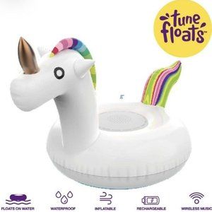 Inflatable Floating Wireless Speaker - Unicorn - New!